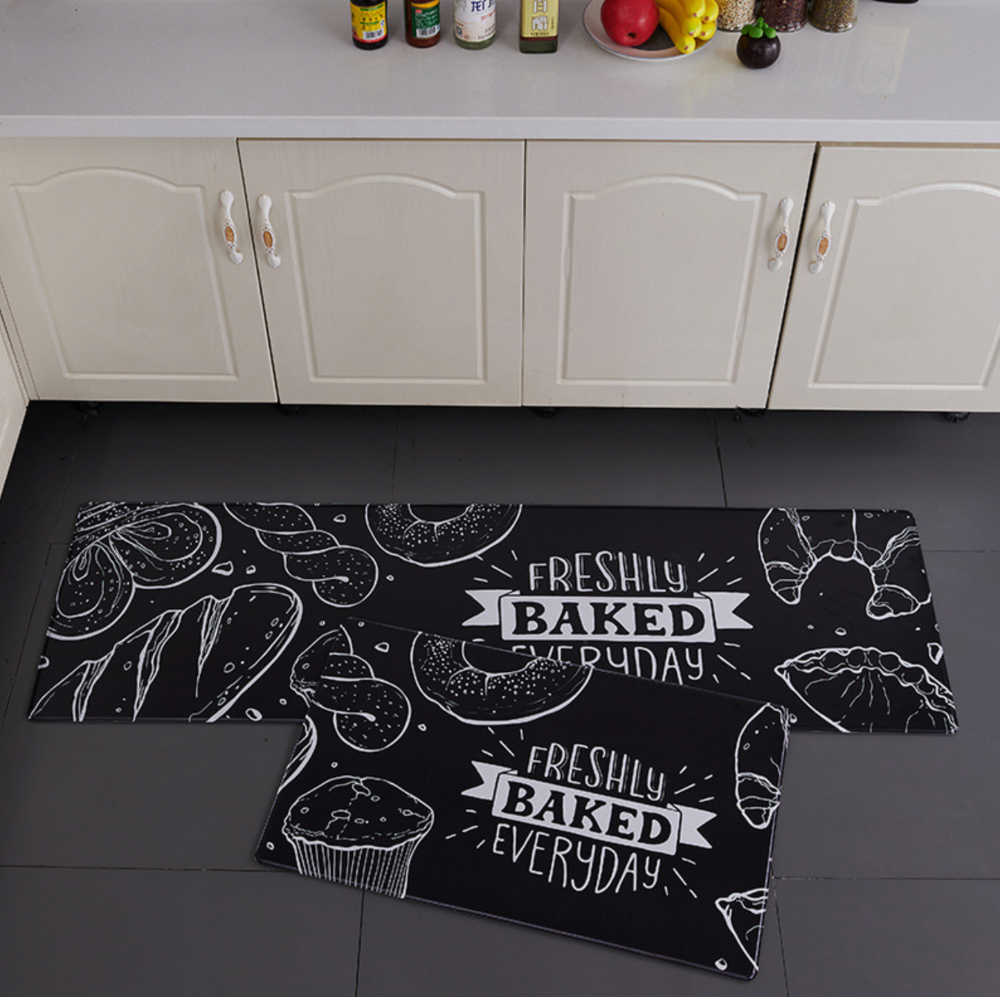 Anti Fatigue Floor Mat set Baked
