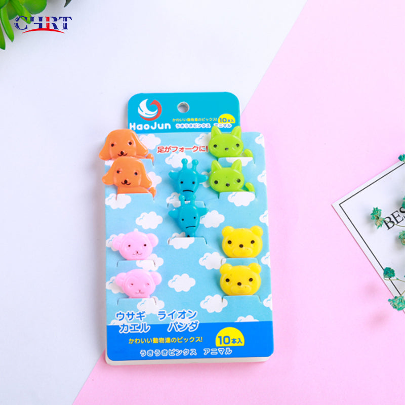 Food Picks - Animal set (10 pcs) Giraffe