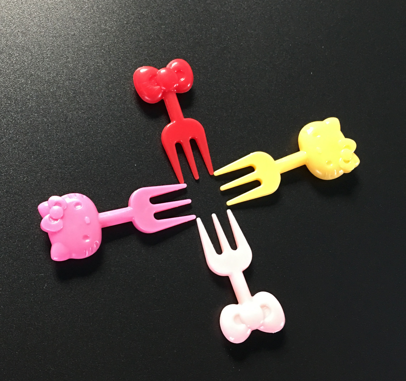 3D Food picks - Hello Kitty 10 pics