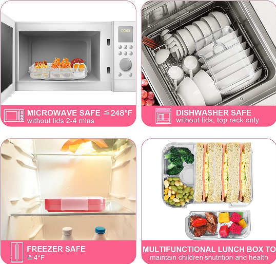 Pink Bento Lunchbox | Classic Plus