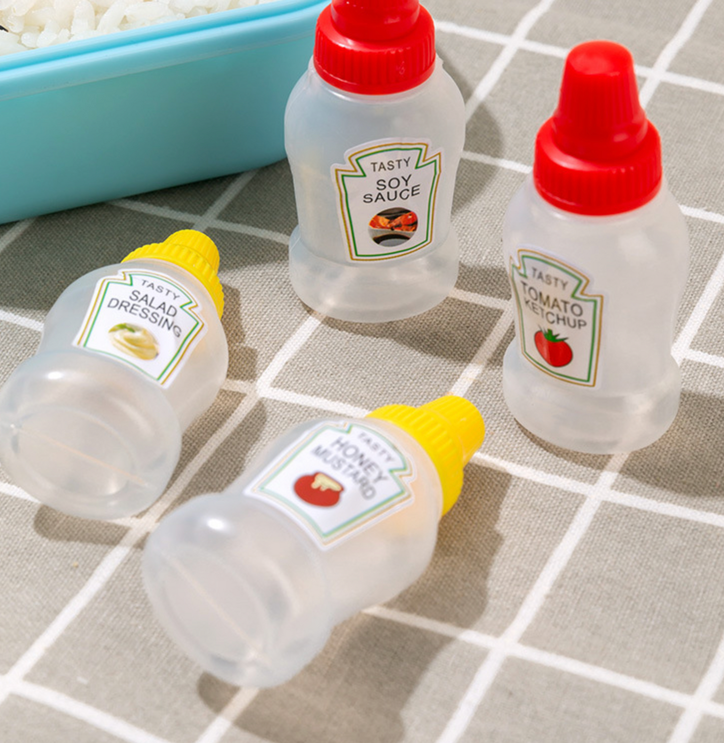 Mini Sauce Container / Salad Dressing Container 2Pcs set