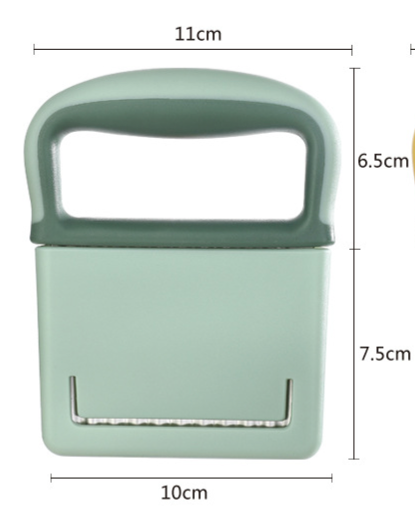 Stainless Steel Crinkle Cutter with cover