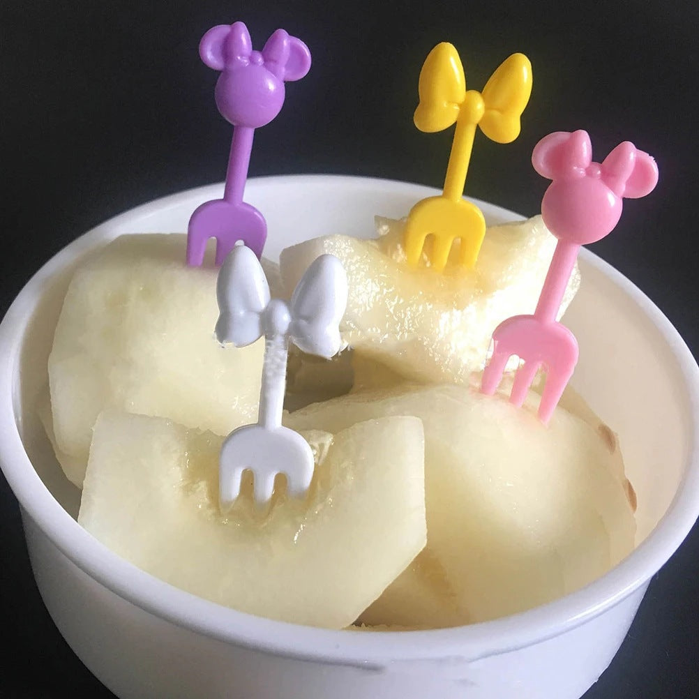 3D Food Picks - Minnie 10 pics