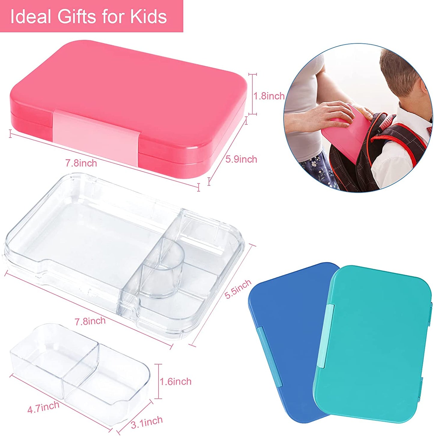 Pink Bento Lunchbox | Classic