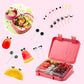 Classic Plus Pink Bento Lunchbox & Eye Food Pick Set