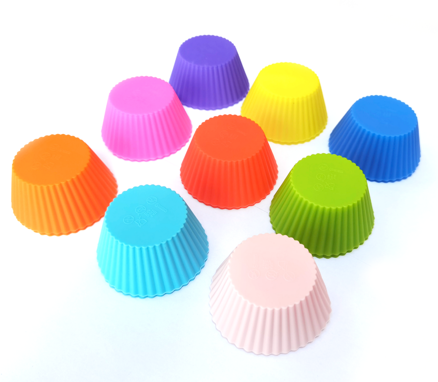 Premium Silicone Food Cups 6 pcs Extra Thick Medium Size