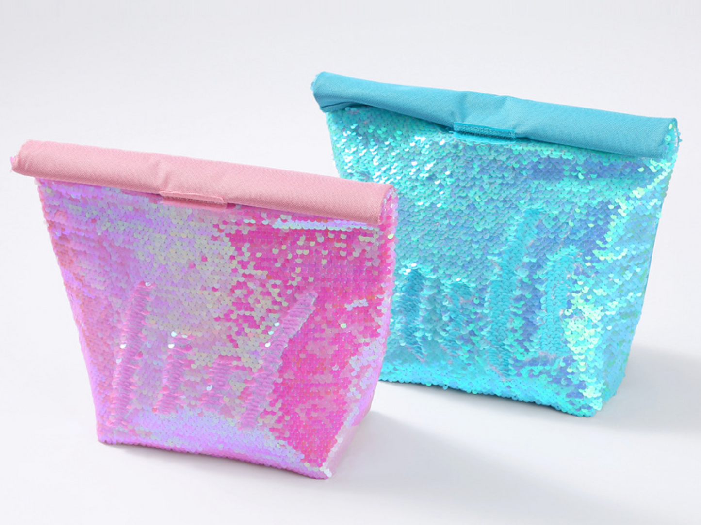 Thermal Tote Lunch Bag Sequin Glitter