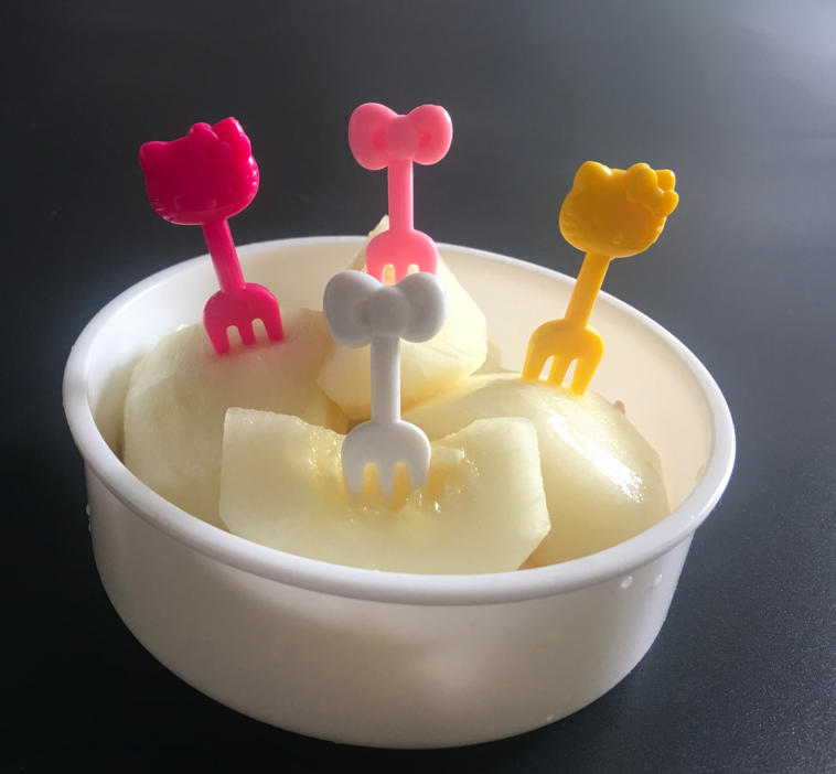 3D Food picks - Hello Kitty 10 pics