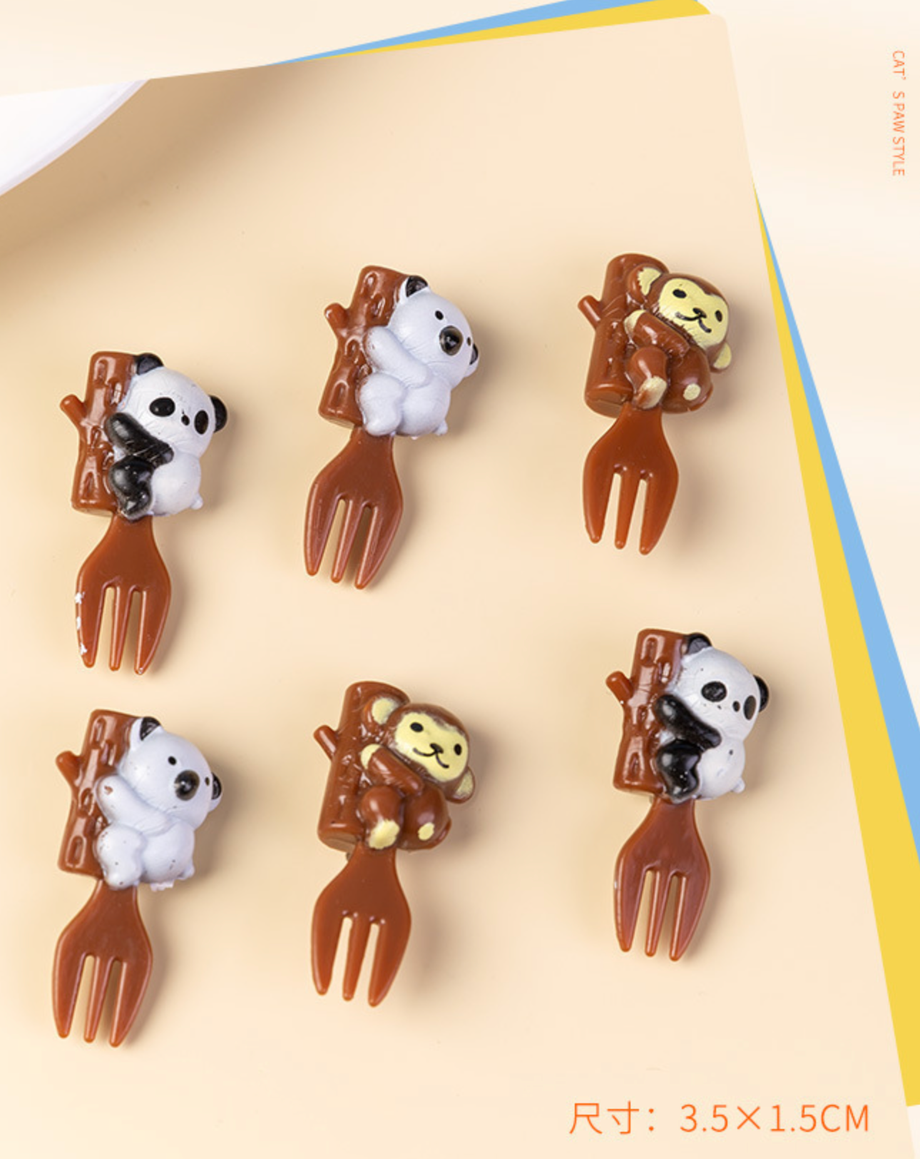 Food Picks - Koala 6pcs