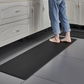 Black Anti Fatigue Floor Mat set
