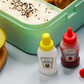 Mini Sauce Container / Salad Dressing Container 2Pcs set