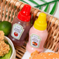 Mini Sauce Container / Salad Dressing Container 2Pcs set